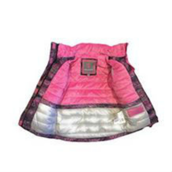 Girls Radiance Dobby Boarder Winter Coat - Picture 3 of 3